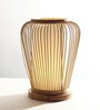 Cane and Bamboo Modern Table Lamp