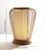 Cane and Bamboo Modern Table Lamp