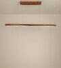 Cannula 48 Brown Wooden LED Hanging Lamp