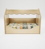 Canopy Tri Large Dog Bed in Natural Colour