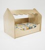 Canopy Tri Large Dog Bed in Natural Colour