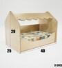Canopy Tri Large Dog Bed in Natural Colour