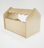Canopy Tri Large Dog Bed in Natural Colour