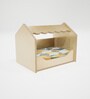 Canopy Tri Small Dog Bed in Natural Colour