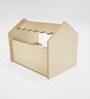Canopy Tri Small Dog Bed in Natural Colour