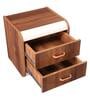 Canterbury Bedside Chest in Fortune Walnut Colour