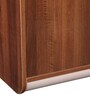 Canterbury Four Door Wardrobe in Fortune Walnut Colour