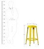 Erco Yellow Colour Bar Stool