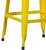 Erco Yellow Colour Bar Stool