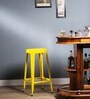 Erco Yellow Colour Bar Stool