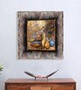 Canvas 24 x 0.2 x 24 Inch Still Life Art Unframed Handpainted Art Painting