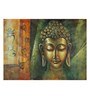 Canvas 36 x 24 Inch Calm & Silent Buddha Unframed Handpainted Art Painting