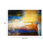 Canvas 40 x 0.2 x 30 Inch Retro Shades Unframed Handpainted Art Painting