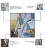 Canvas Abstract Human Wall Painting