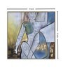 Canvas Abstract Human Wall Painting