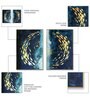 Canvas Fishes (Circle Of Life) Wall Painting