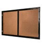 Canvas Framed Autumn Cascade Nature's Vibrant Symphony Wall Painting(18X36 Inch)