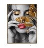 Canvas Framed Black & White Art Print