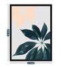 Canvas Framed Black Floral Art Print