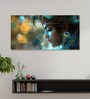 Canvas Framed Divine Krishna: Essence of Love Wall Painting(12X24 Inch)