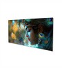 Canvas Framed Divine Krishna: Essence of Love Wall Painting(24X48 Inch)