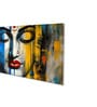 Canvas Framed Radiant Serenity: Shiva's Essence Wall Painting(24X48 Inch)