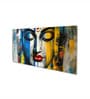 Canvas Framed Radiant Serenity: Shiva's Essence Wall Painting(12X24 Inch)