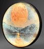 18 Inches Canvas Framed Moon Wall Art Painting