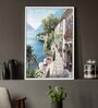 Martial Field White Canvas Framed People and Places Art Print