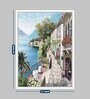 Martial Field White Canvas Framed People and Places Art Print