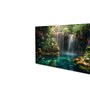 Canvas Framed Woodland Waterfall Serenity Wall Painting(18X36 Inch)