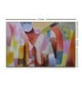 Canvas Fusion Of Colours Wall Painting