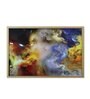 Canvas Fusion Of Colours Wall Painting