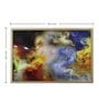 Canvas Fusion Of Colours Wall Painting