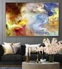 Canvas Fusion Of Colours Wall Painting