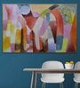 Canvas Fusion Of Colours Wall Painting
