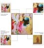 Canvas Fusion Of Colours Wall Painting