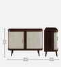 Canvera 2-Door Sideboard With Rattan Mesh Front In Wa