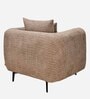 Canyon Fabric 1 Seater  Sofa in Light Grey Colour