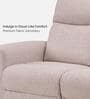 Canyon 3 Seater Manual Recliner In Beige Color