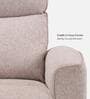 Canyon 3 Seater Manual Recliner In Beige Color