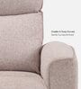 Canyon 1 Seater Manual Recliner In Beige Color