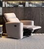 Canyon 1 Seater Manual Recliner In Beige Color