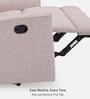 Canyon 3 Seater Manual Recliner In Beige Color