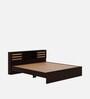 Caph King Size Bed In Columbian Walnut Colour