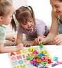Capital English Alphabets & Colors Learning Puzzle Board