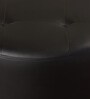 Capitol Leatherette Ottoman in Black Colour