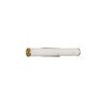 Capote Inbuild Led Wall Light In Brass Finish With White Alabaster