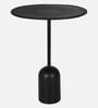 Capri Metal End Table in Black Finish
