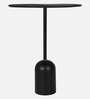 Capri Metal End Table in Black Finish